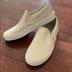 Vans Moto Leather Classic Slip-Ons